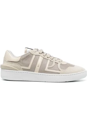 Lanvin Sko, Herre, , 40 EU, Uld, Mesh Sneakers med Ruskinddetaljer