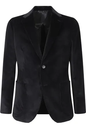 LARDINI Jakke, Herre, Sort, M, Bomuld, Sort Blazer