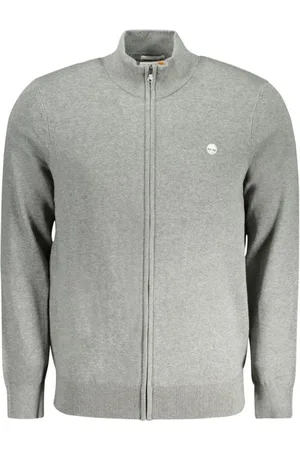 Timberland Strik, Herre, Grå, L, Bomuld, Grå bomulds sweater