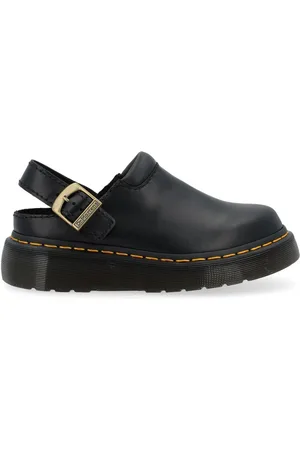 Dr. Martens Sko, Dame, Sort, 36 EU, Uld, Laketen Atlas Træsko