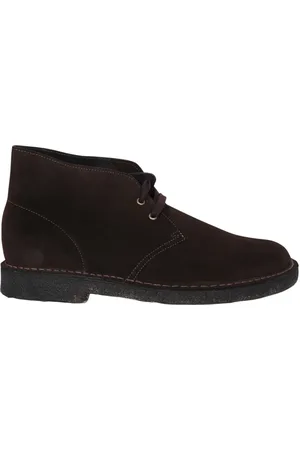 Clarks Sko, Herre, Brun, 41 EU, Suede, Desert Suede Snørestøvle