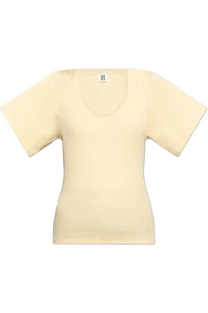 By Malene Birger Top, Dame, Gul, M, Bomuld, Lunai Top