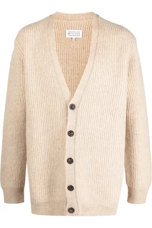 Maison Margiela Strik, Herre, , S, Uld, Alpaca Uld Cardigan