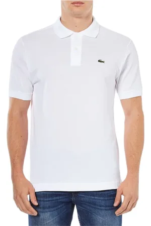 Lacoste Top, Herre, Hvid, 3XL, Bomuld, Klassisk Poloshirt