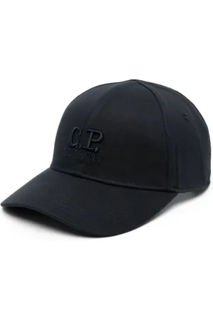 C.P. Company Tilbehør, Herre, Blå, ONE SIZE, Bomuld, Gabardine Logo Cap