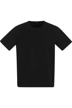 HERNO Top, Herre, Sort, 2XL, Bomuld, Strækbar bomuldstrøje
