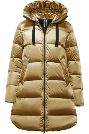 Bomboogie Frakke, Dame, , S, Nylon, Bright Nylon Lang Dunjakke