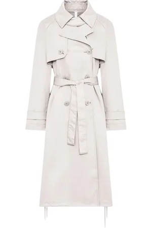 Duno Frakke, Dame, , S, Bomuld, Vandafvisende Bomuld Trenchcoat