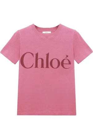 Chloé Top, Dame, Lyserød, S, Bomuld, Baby Fit Logo T-Shirt