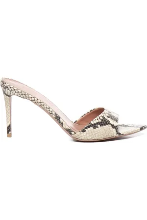 Giuliano Galiano Sko, Dame, , 37 EU, Læder, Python Print Læder Sandaler, Åben Tå