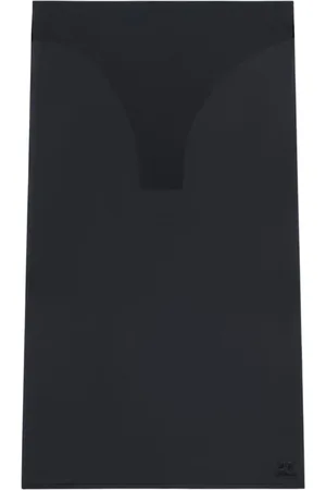 Courrèges Nederdel, Dame, Sort, S, Uld, Sheer Tube Midi Nederdel