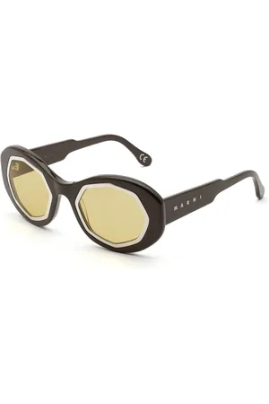 Marni Tilbehør, unisex, Brun, 52 MM, Solbriller
