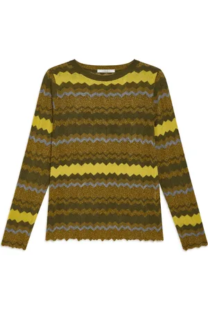 Maliparmi Strik, Dame, Flerfarvet, S, Uld, Waved Path Sweater