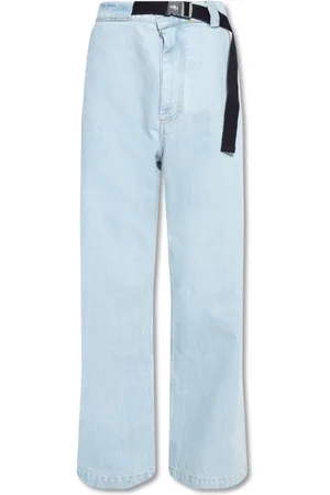 Moncler Jeans, Herre, Blå, M, Bomuld, Straight Jeans