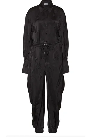 The Attico Jumpsuits & Playsuits, Dame, Sort, S, Uld, Sort Suit Overall