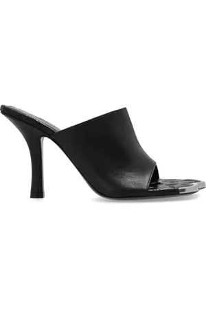 Burberry Sko, Dame, Sort, 38 EU, Læder, Heeled Mules