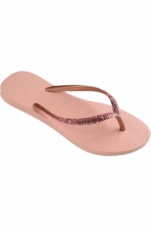 Havaianas Sko, Dame, Lyserød, 39 EU, Uld, Glitter II Flip Flops