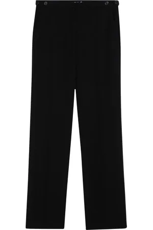 The Row Bukser, Dame, Sort, S, Uld, Slim-fit Bukser