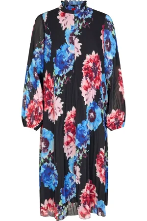 Crās Kjole, Dame, Flerfarvet, S, Polyester, Bina Dress