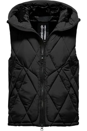 Bomboogie Jakke, Herre, Sort, M, Polyester, Diamond Quilted Vest