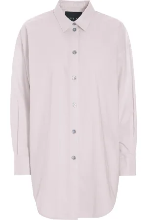 Bitte Kai Rand Bluser & Skjorter, Dame, Lyserød, S, Bomuld, Core Cotton Skjorte