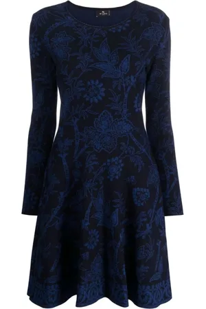 Etro Kjole, Dame, Flerfarvet, 2XS, Polyester, Midi Kjole
