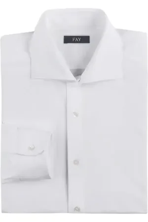 FAY Skjorte, Herre, Hvid, XL, Skjorte