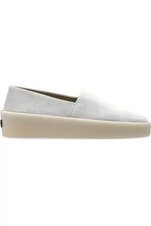 FEAR OF GOD Sko, Dame, Grå, 41 EU, Læder, Læder Espadrille støvler