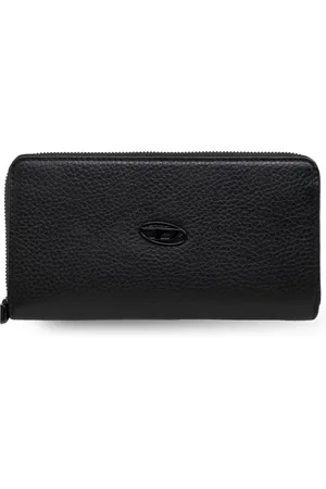 Diesel Tilbehør, Dame, Sort, ONE SIZE, Læder, Wallet EVO Continental