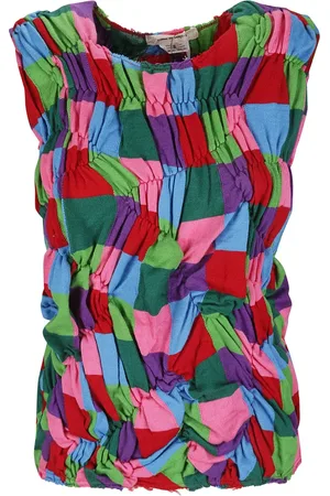 Comme des Garçons Top, Dame, Flerfarvet, S, Uld, Sleeveless Top