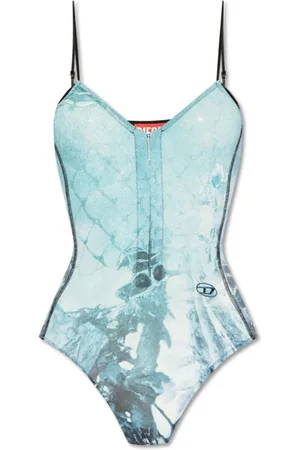Diesel Top, Dame, Blå, L, Uld, T-Lye-N1 Body