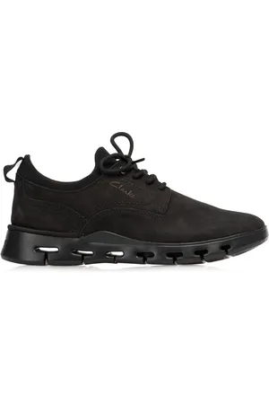 Clarks Sko, Herre, Sort, 46 EU, Læder, Nature X Two Sneakers
