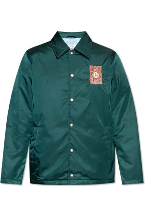 Casablanca Jakke, Herre, Grøn, L, Jakke med logo