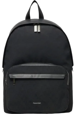 Calvin Klein Taske, Herre, Sort, ONE SIZE, Polyester, Must Round Rygsæk