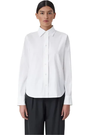 Closed Bluser & Skjorter, Dame, Hvid, S, Bomuld, Cotton Chambray Skjorte