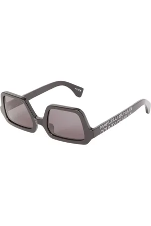 MARCELO BURLON Tilbehør, unisex, Sort, 51 MM, Square Solidago Solbriller