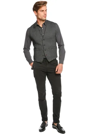 Masons Bukser, Herre, Sort, 3XL, Uld, Cargo Pants Bolivia