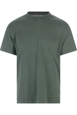 FEDELI Top, Herre, Grøn, 4XL, Bomuld, Basic T-Shirt