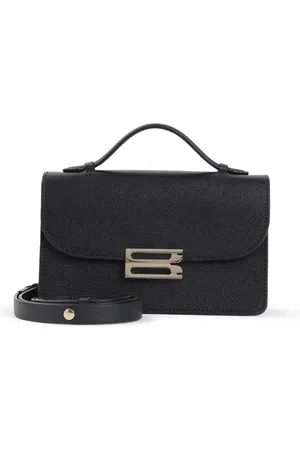 Victoria Beckham Taske, Dame, Sort, ONE SIZE, Uld, Sort Skuldertaske Elegant og Funktionel