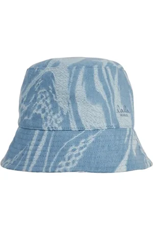 LALA BERLIN Tilbehør, Dame, Blå, S, Denim, Indigo Denim Bucket Hat