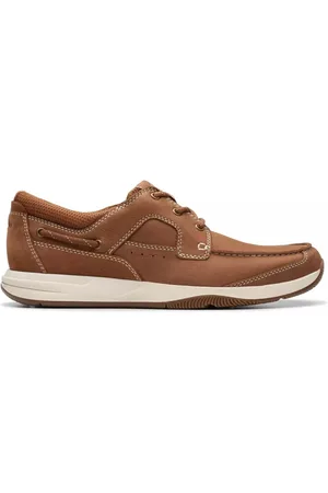 Clarks Sko, Herre, Brun, 41 1/2 EU, Læder, Sailview Lace Sko