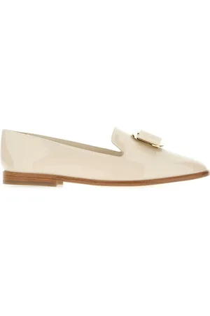 Salvatore Ferragamo Sko, Dame, , 38 1/2 EU, Uld, Stilfulde loafers