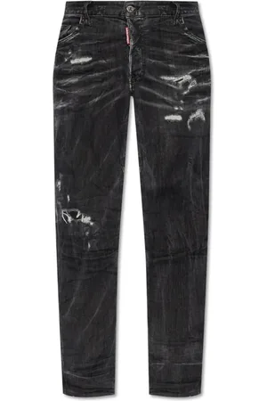 Dsquared2 Jeans, Herre, Grå, S, Bomuld, Skater Jeans