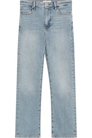 Frame Jeans, Dame, Blå, W25, Cropped blyant jeans