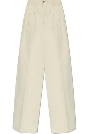 Maison Margiela Bukser, Dame, , 3XS, Bomuld, Wide Leg Bukser