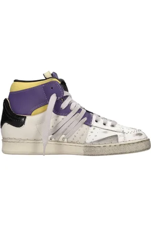 Hidnander Sko, Dame, Flerfarvet, 41 EU, Læder, Sneakers MultiColour