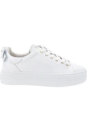 Nero Giardini Sko, Dame, Hvid, 39 EU, Læder, Læder Sneakers Moderne Stil
