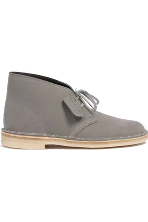Clarks Sko, Herre, Grå, 41 EU, Suede, Desert Boot