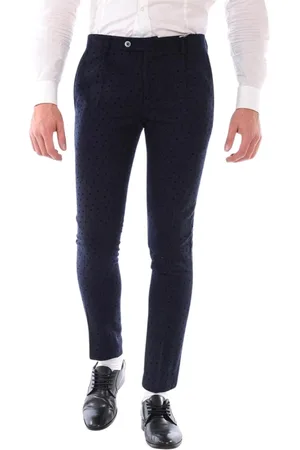 D.A. Daniele Alessandrini Bukser, Herre, Blå, XL, Uld, Jeans