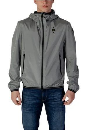 Blauer Jakke, Herre, Grå, 3XL, Let Jakke